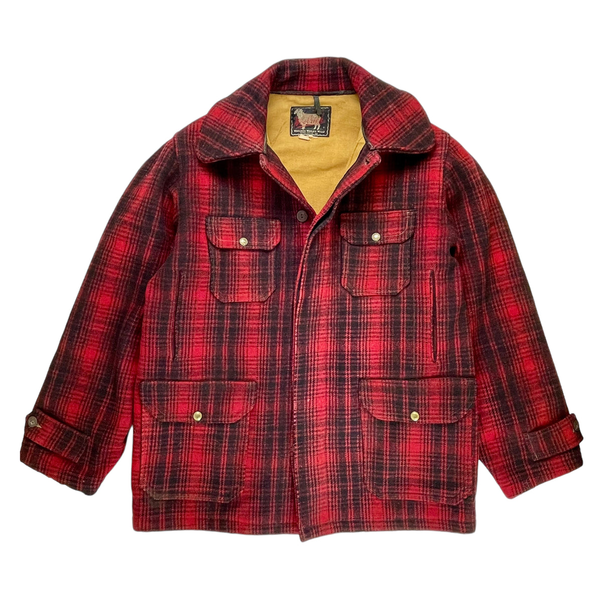 Vintage Woolrich Hunting Plaid Jacket