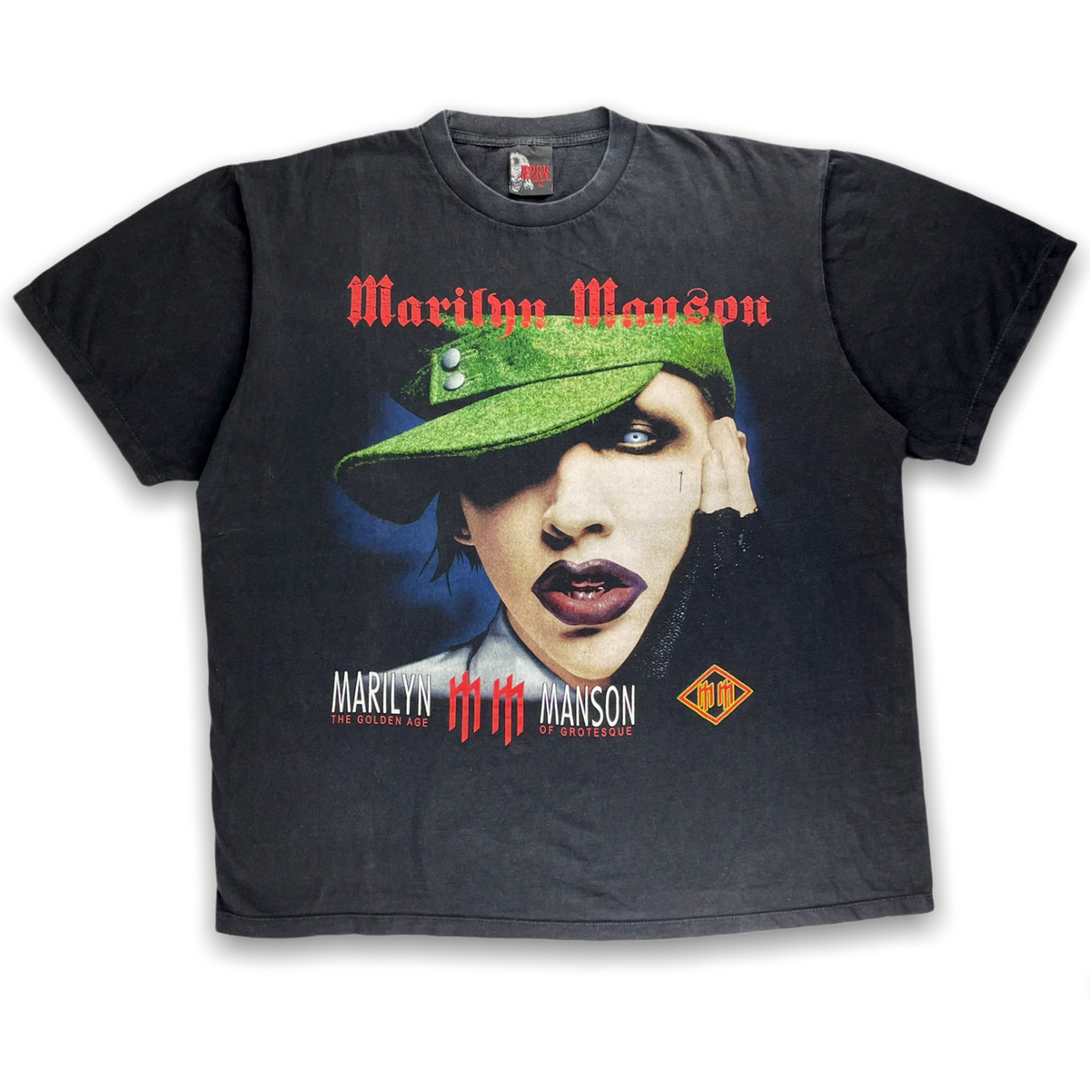 Vintage Men's outlet Unisex Large Marilyn Manson T Shirt The Golden Age of Grotesque