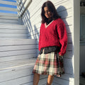 Vintage Cable Knit Sweater