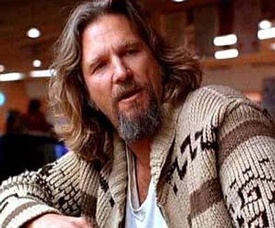 Vintage The Dude Cardigan