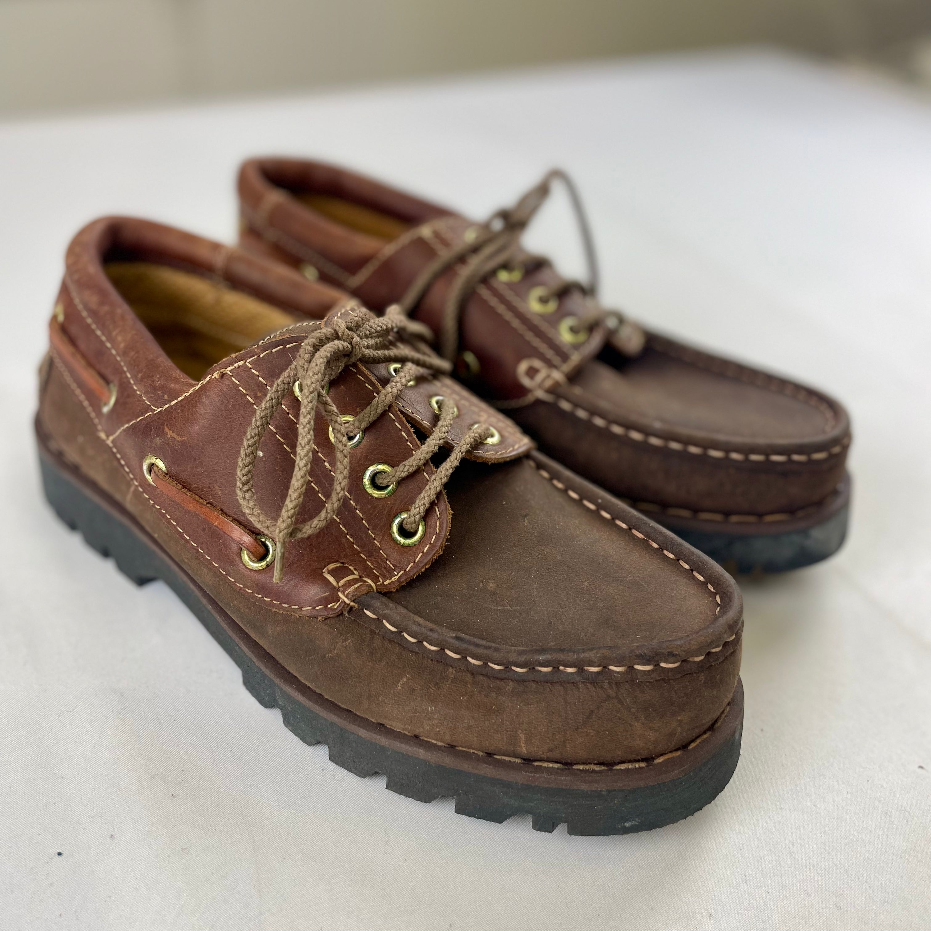 Vintage Wrangler Boat Shoes
