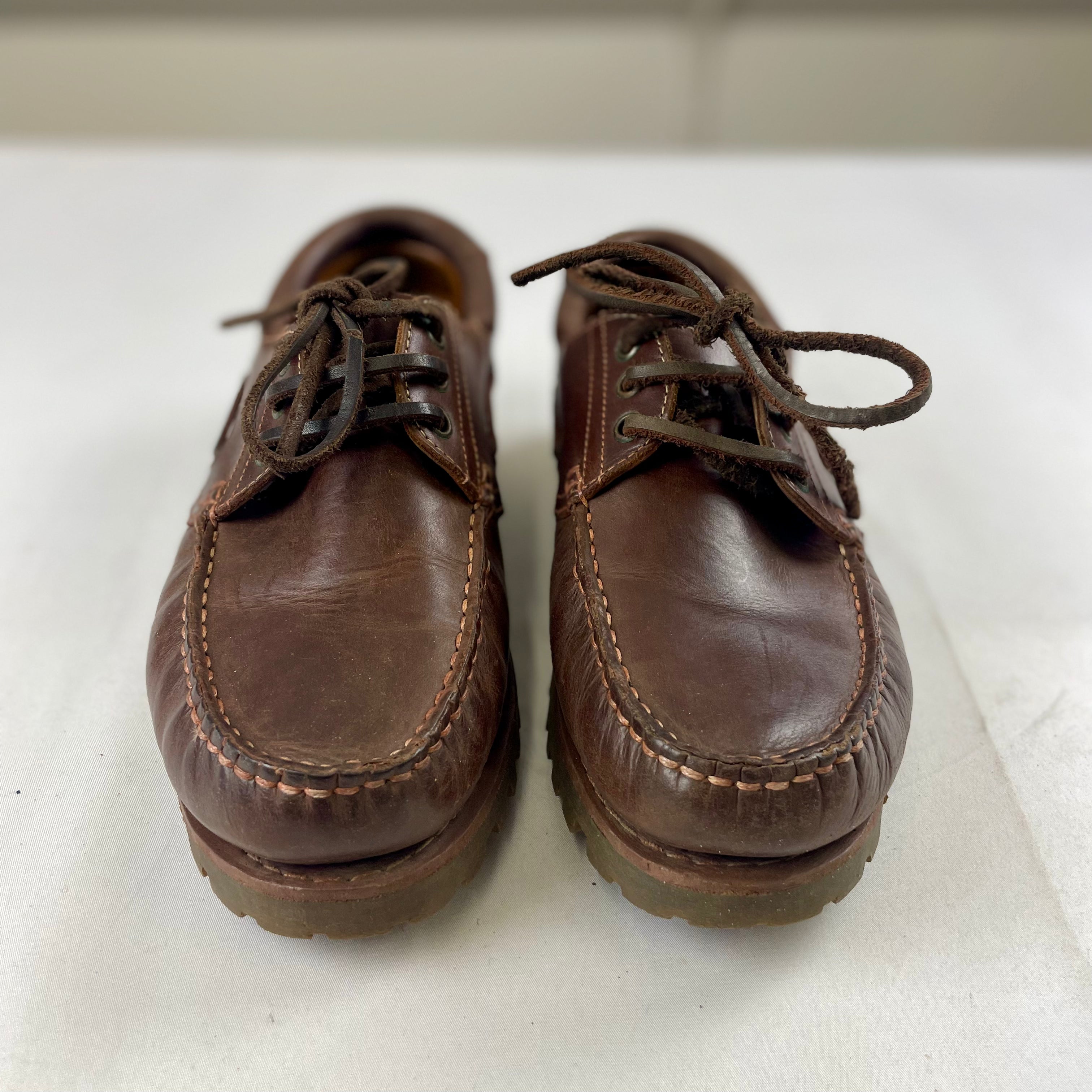 Vintage Leather Boat Shoes