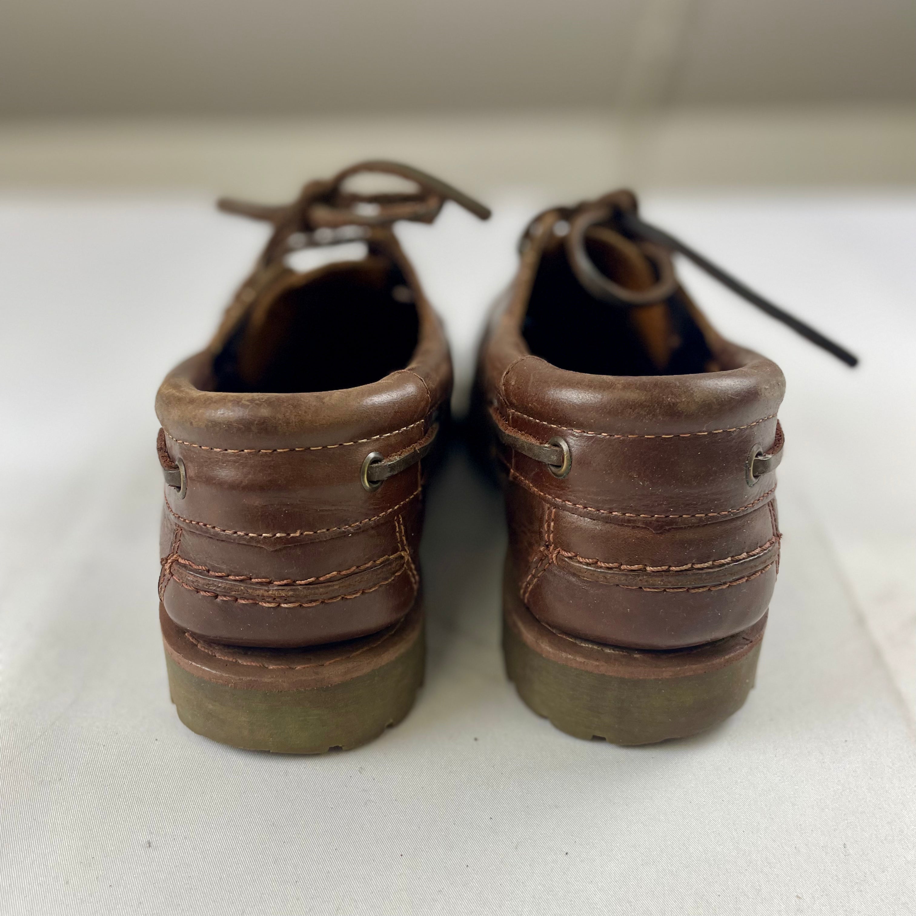 Vintage Leather Boat Shoes