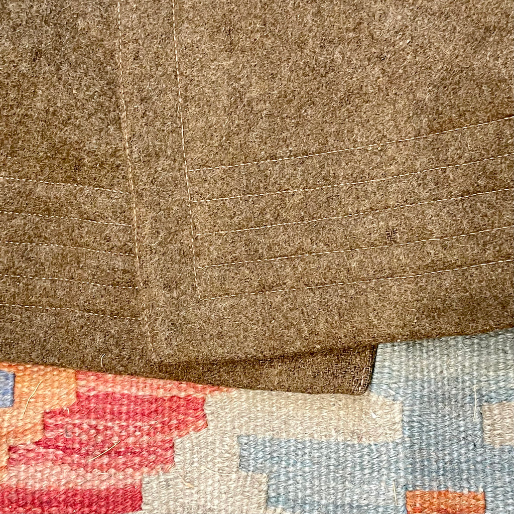 Vintage 1940's Melton Wool Overcoat