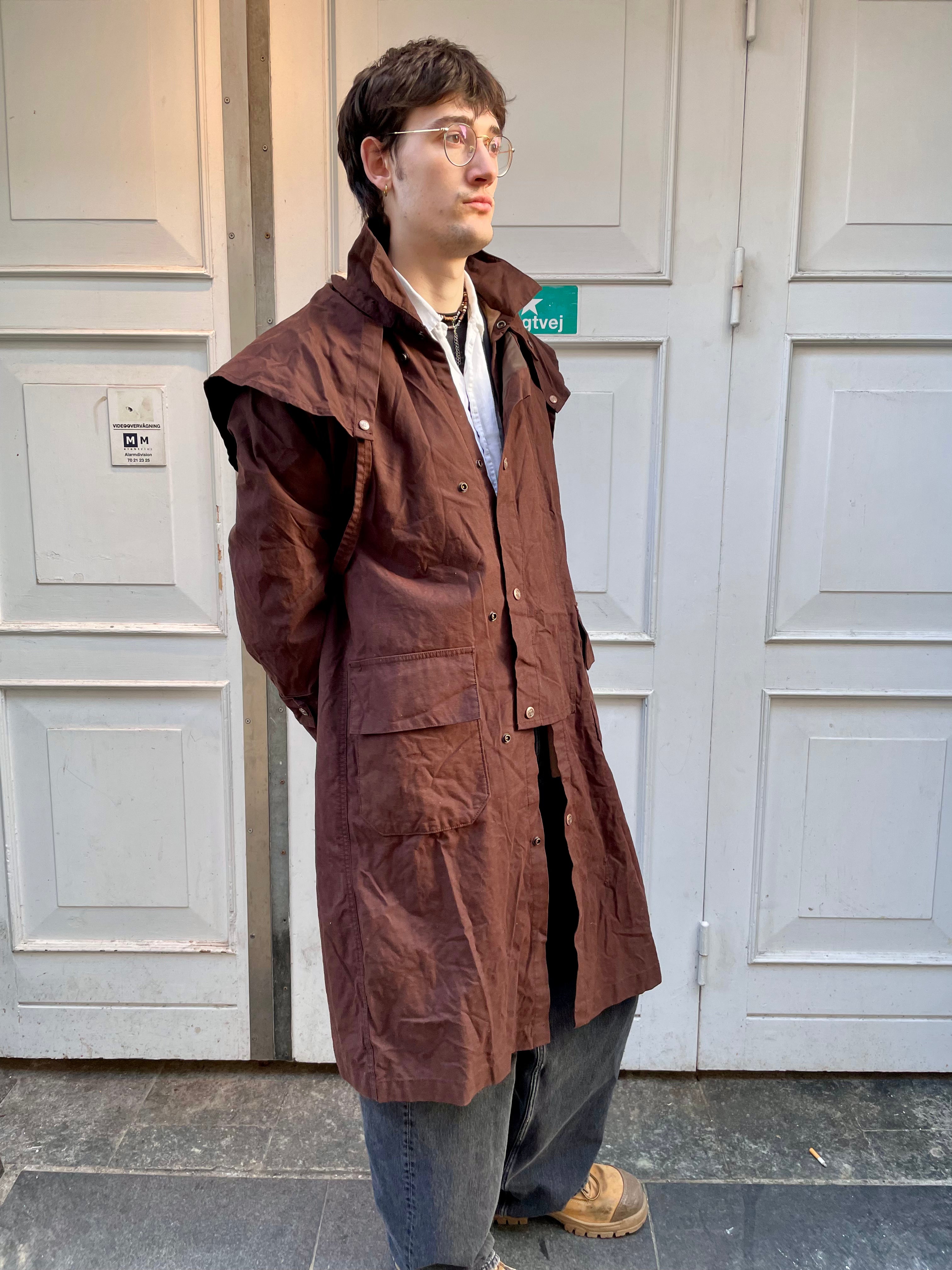 Vintage Marlboro Classics Oilskin Coat