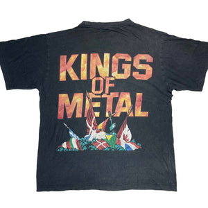 Vintage Manowar 89 "Kings of Metal" Tour T-shirt