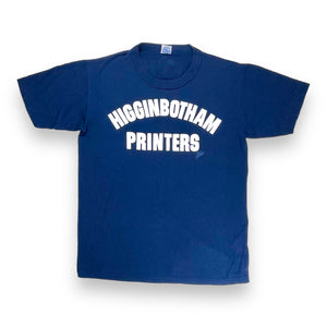 Vintage Higginbotham Printers T-Shirt