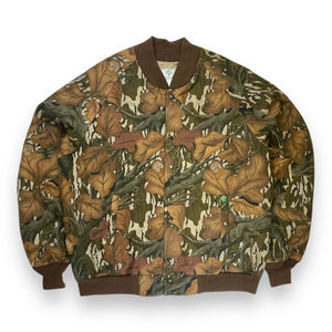 Vintage 90s Mossy Oak Realtree Bomber Jacket