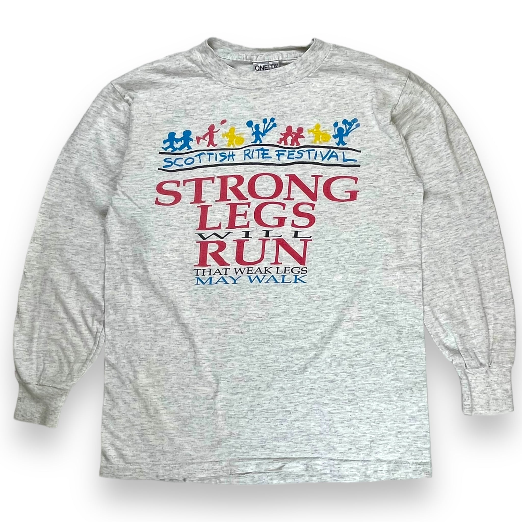 Vintage Strong Legs Run Long Sleeve