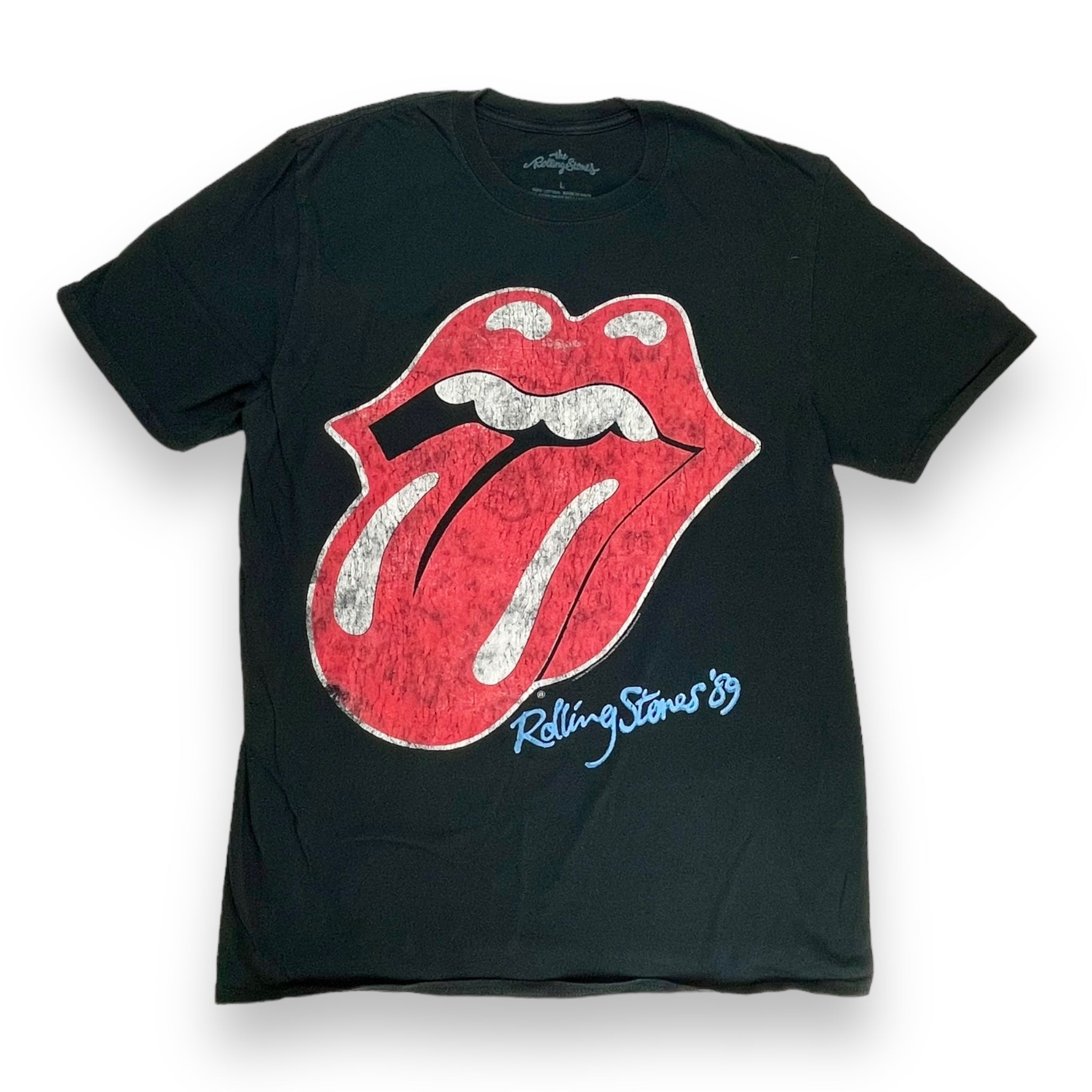 Vintage 89' The Rolling Stones Reprint T-Shirt