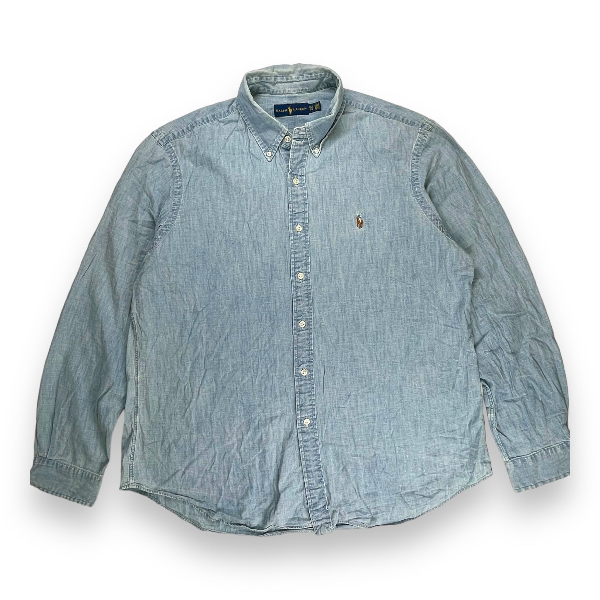 Ralph lauren denim shirt vintage best sale