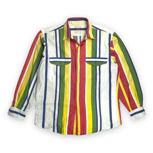 Vintage 80s Van Laack Striped Shirts