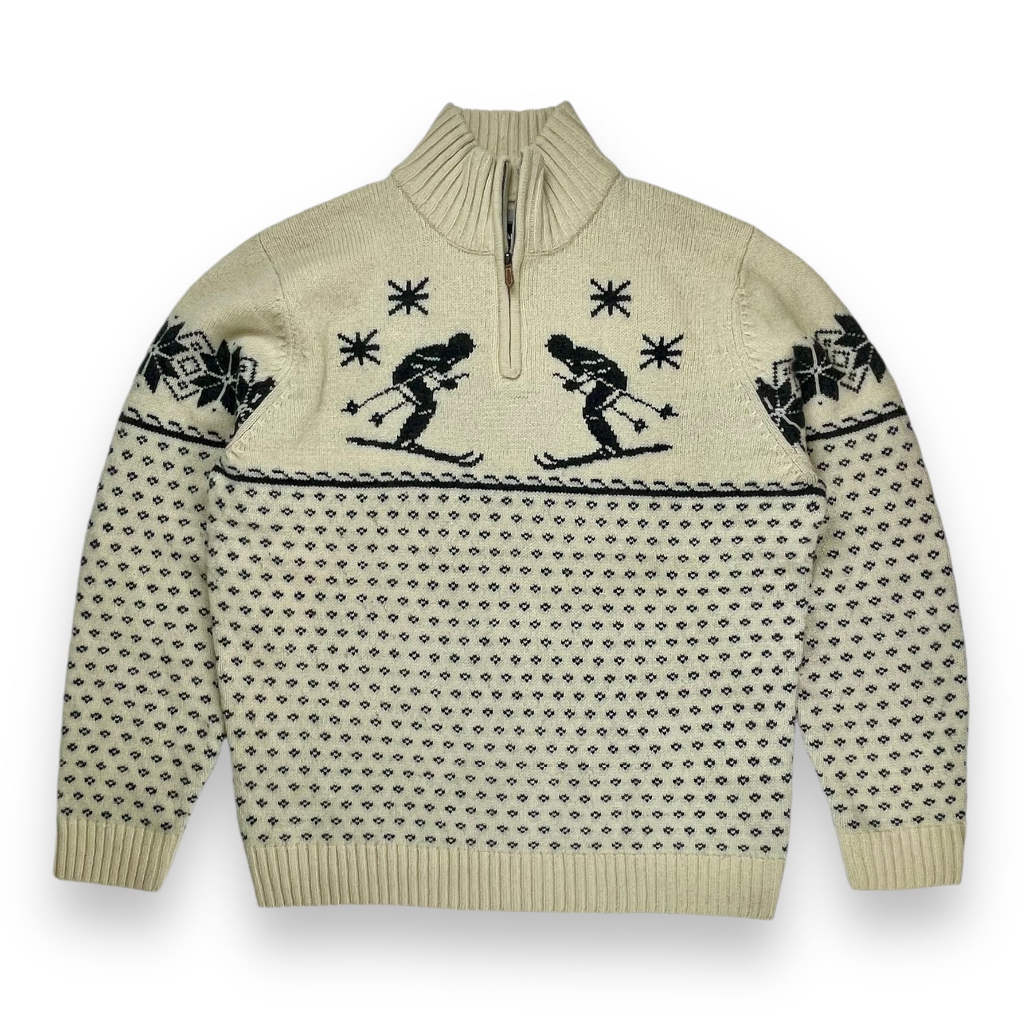 Vintage 80s Ski Knitted Sweater