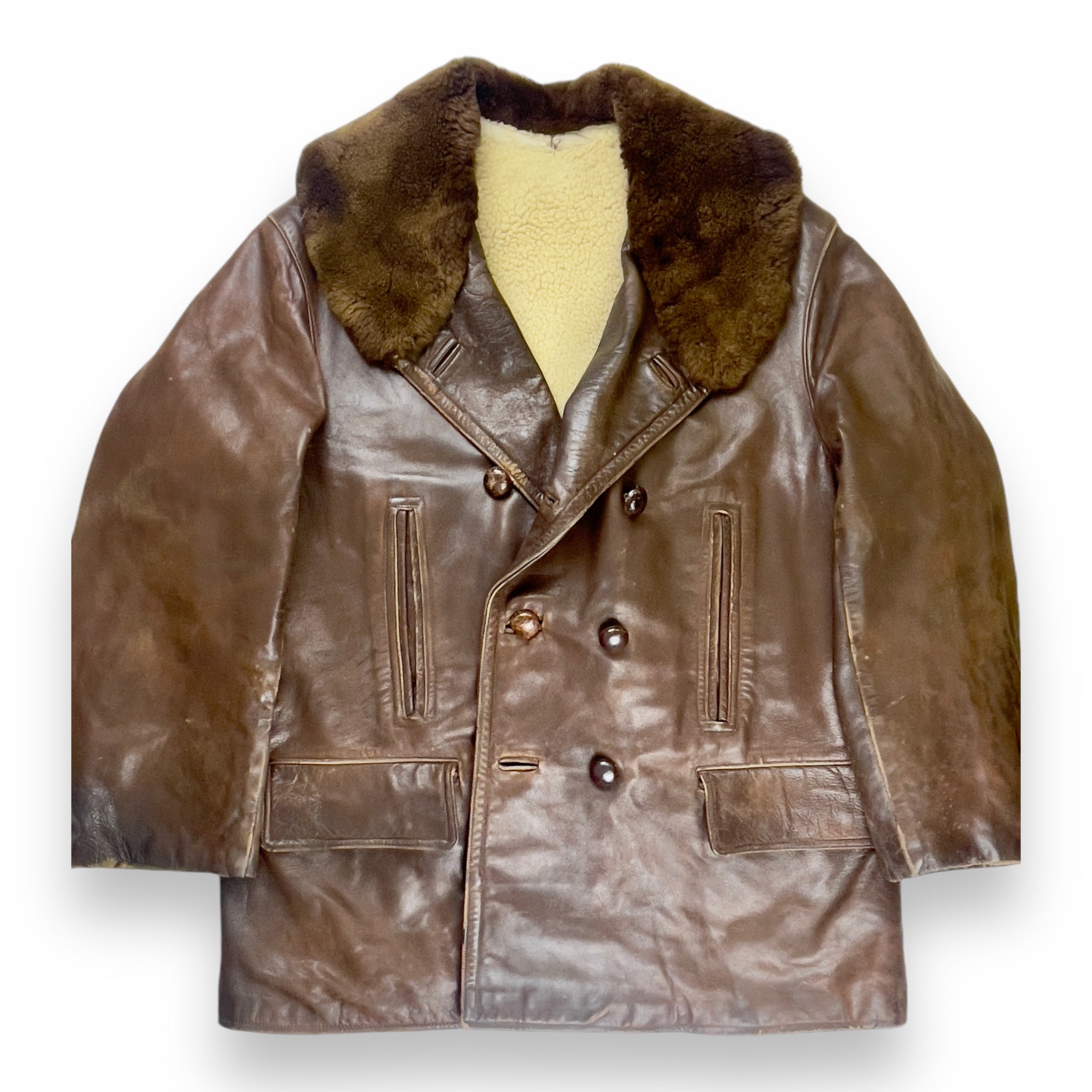 Vintage Sheepskin Coat