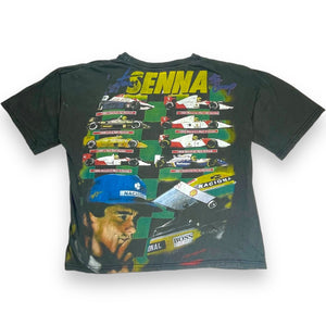 Vintage 90s Ayrton Senna AOP T-Shirt