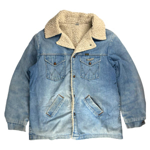 Vintage Wrangler Teddy lined Denim Jacket