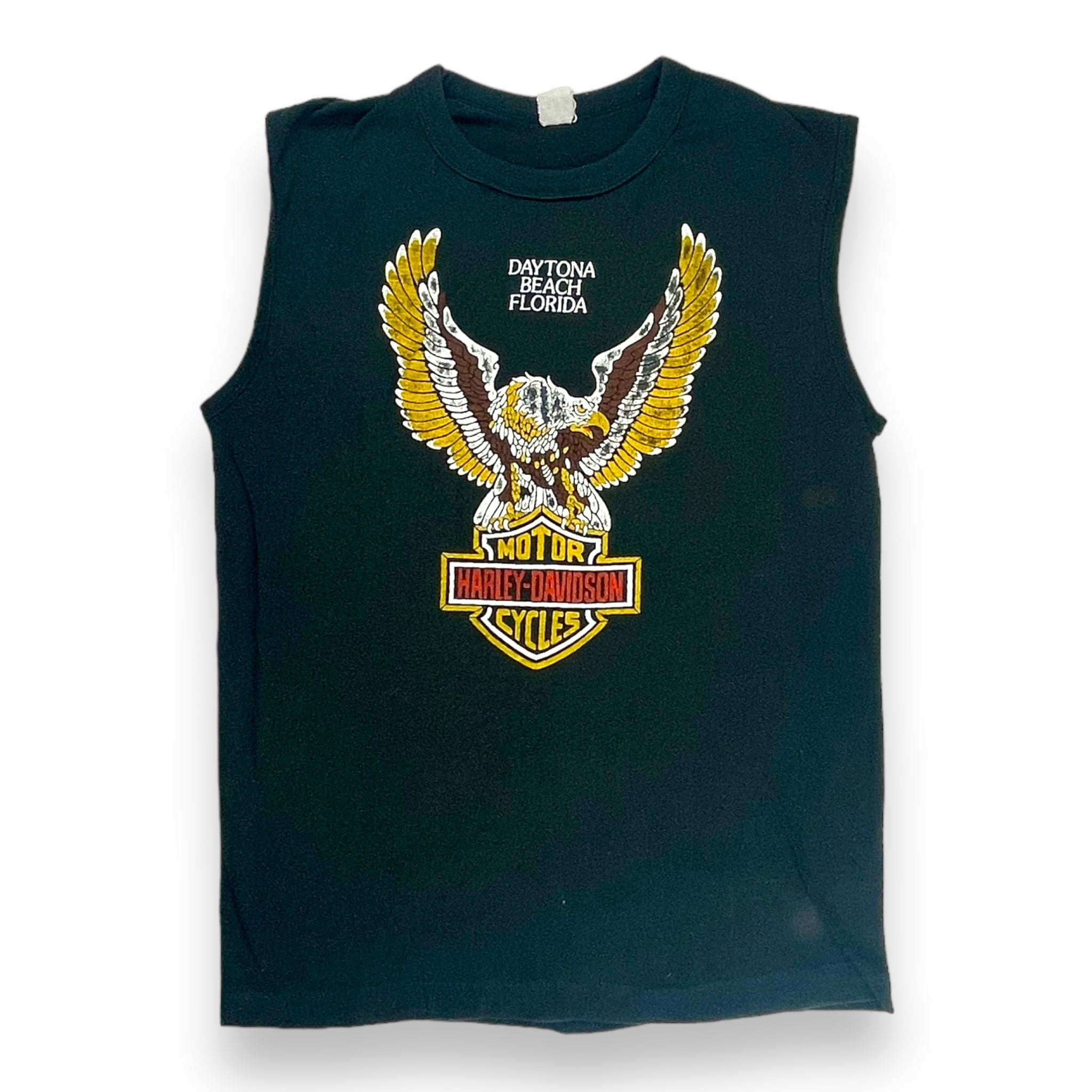 Vintage 80s Harley Davidson Sleeveless T-Shirt