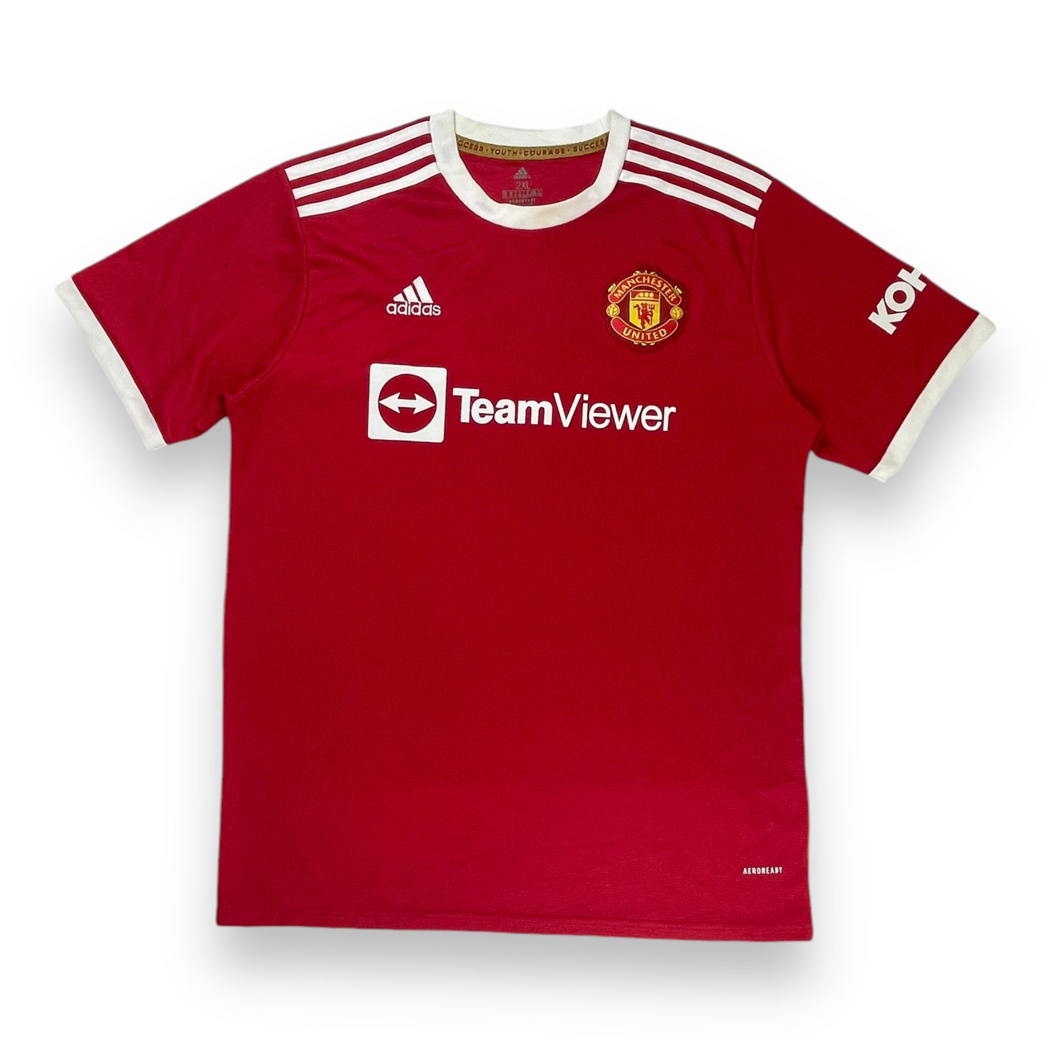 Vintage 21/22 Manchester United home Jersey.