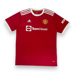 Vintage 21/22 Manchester United home Jersey.