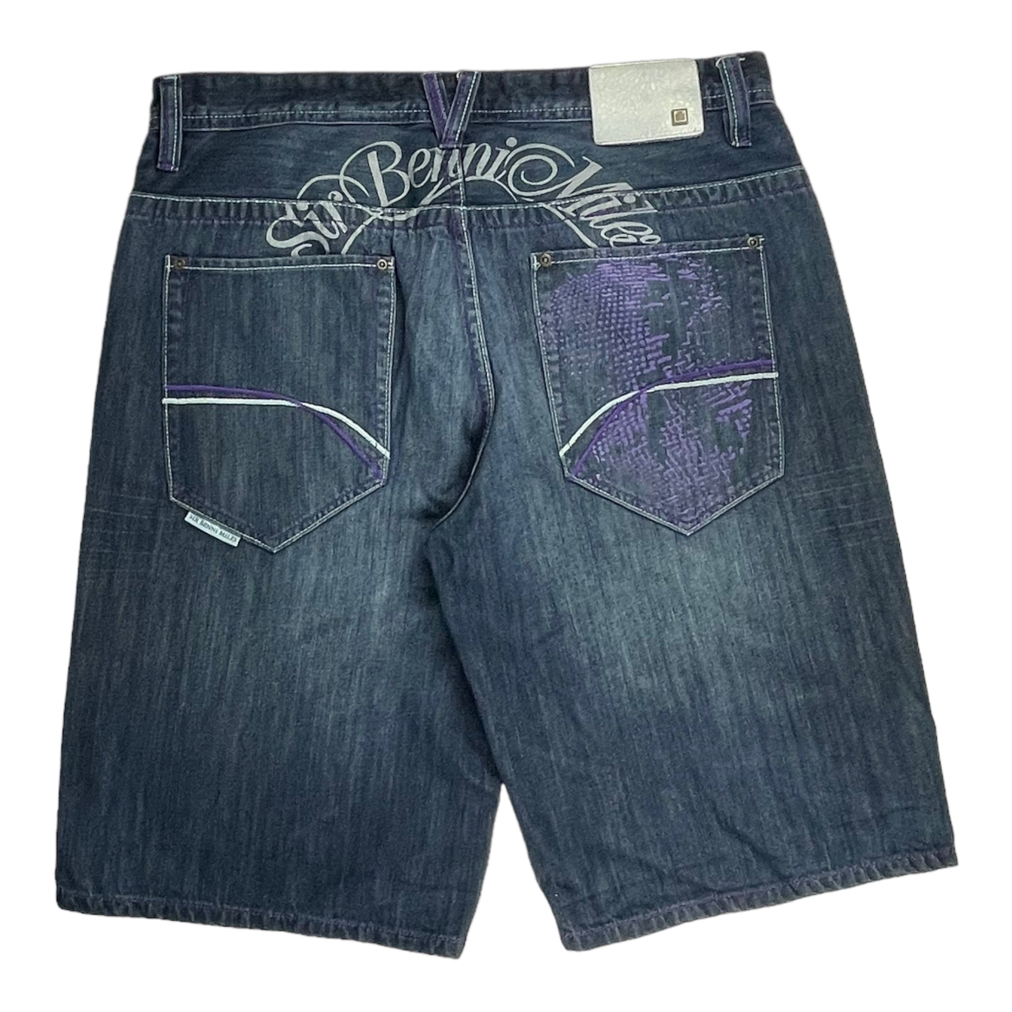 Vintage Jorts, Back Pocket Embroidery