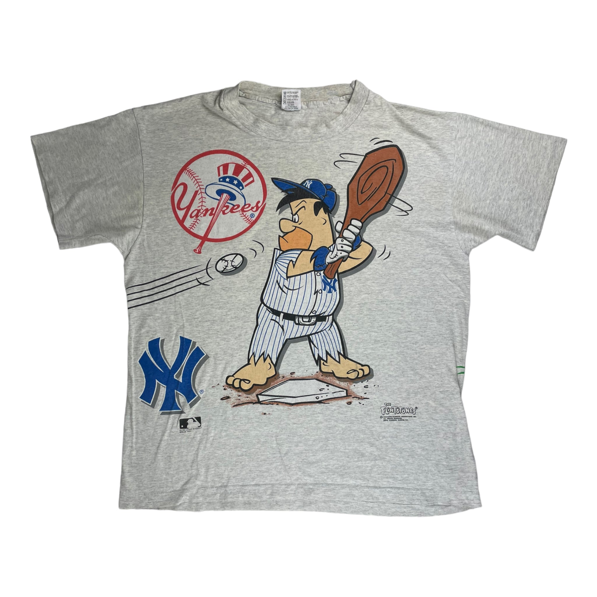Vintage Yankees x Flintstones T-shirt