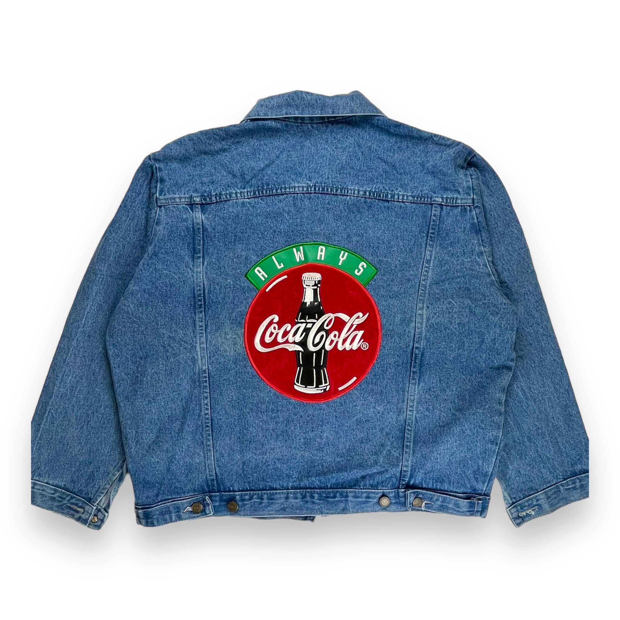 Vintage Coca-Cola Blue Denim Jacket