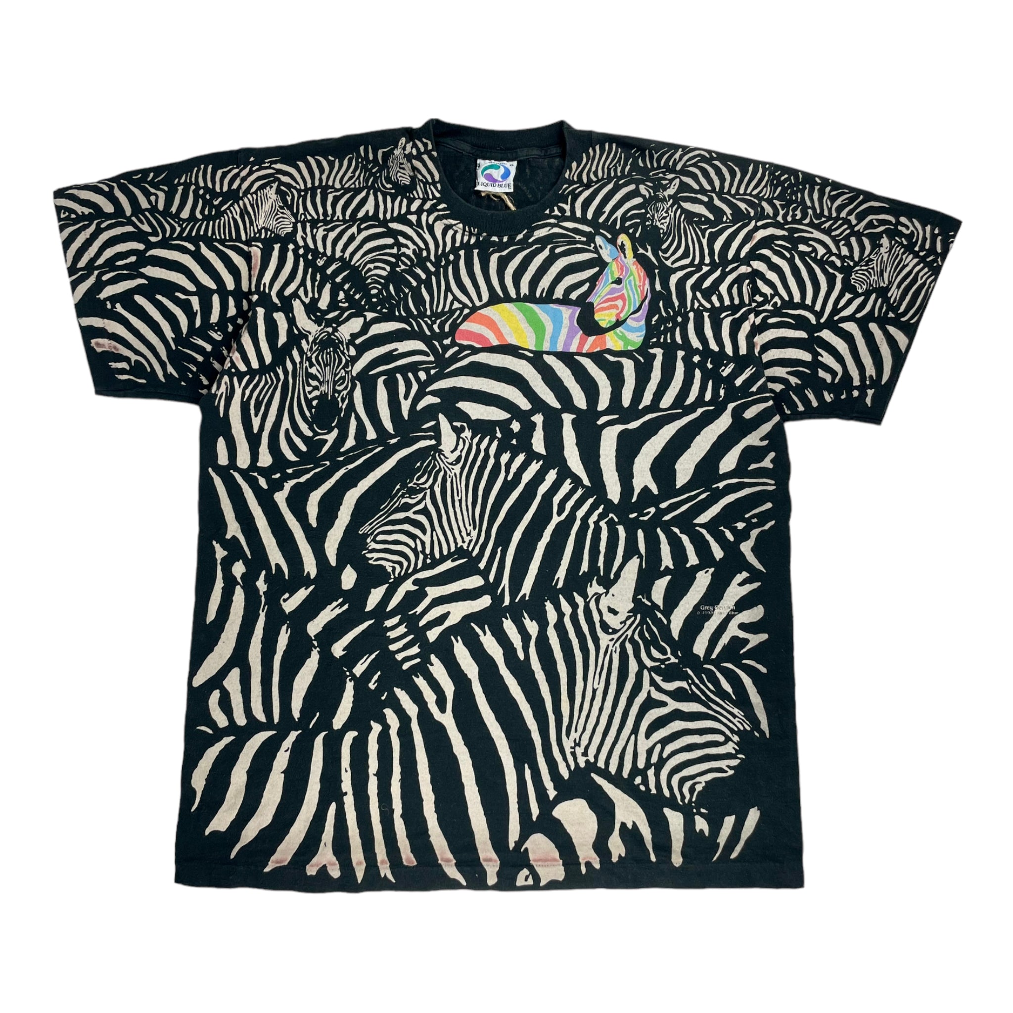 Vintage Liquid Blue T-shirt