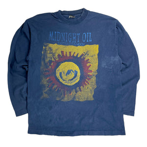 Vintage 1993 Midnight Oil Long Sleeve T-Shirt