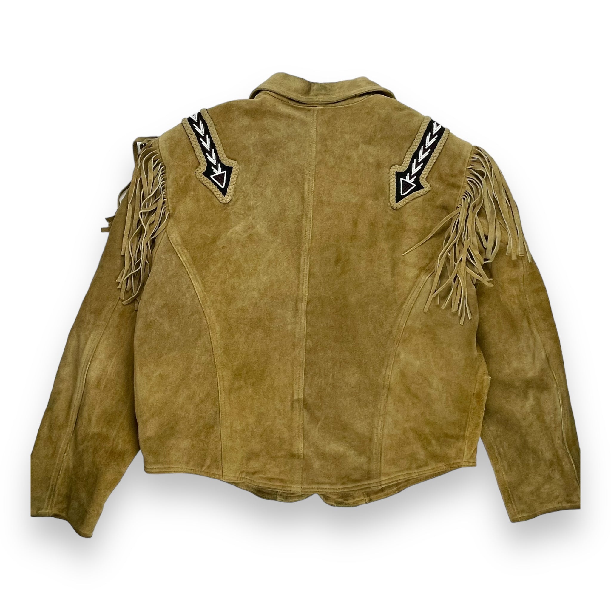 Vintage Running Bear Suede Jacket