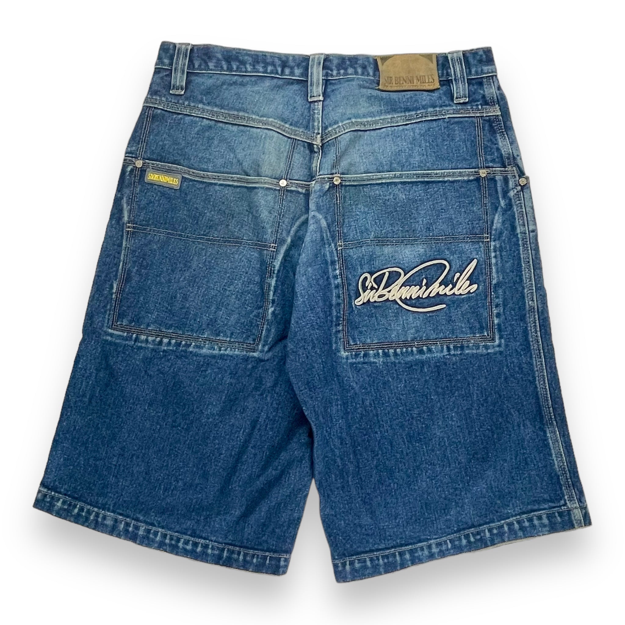 Vintage Jorts, Back Pocket Embroidery