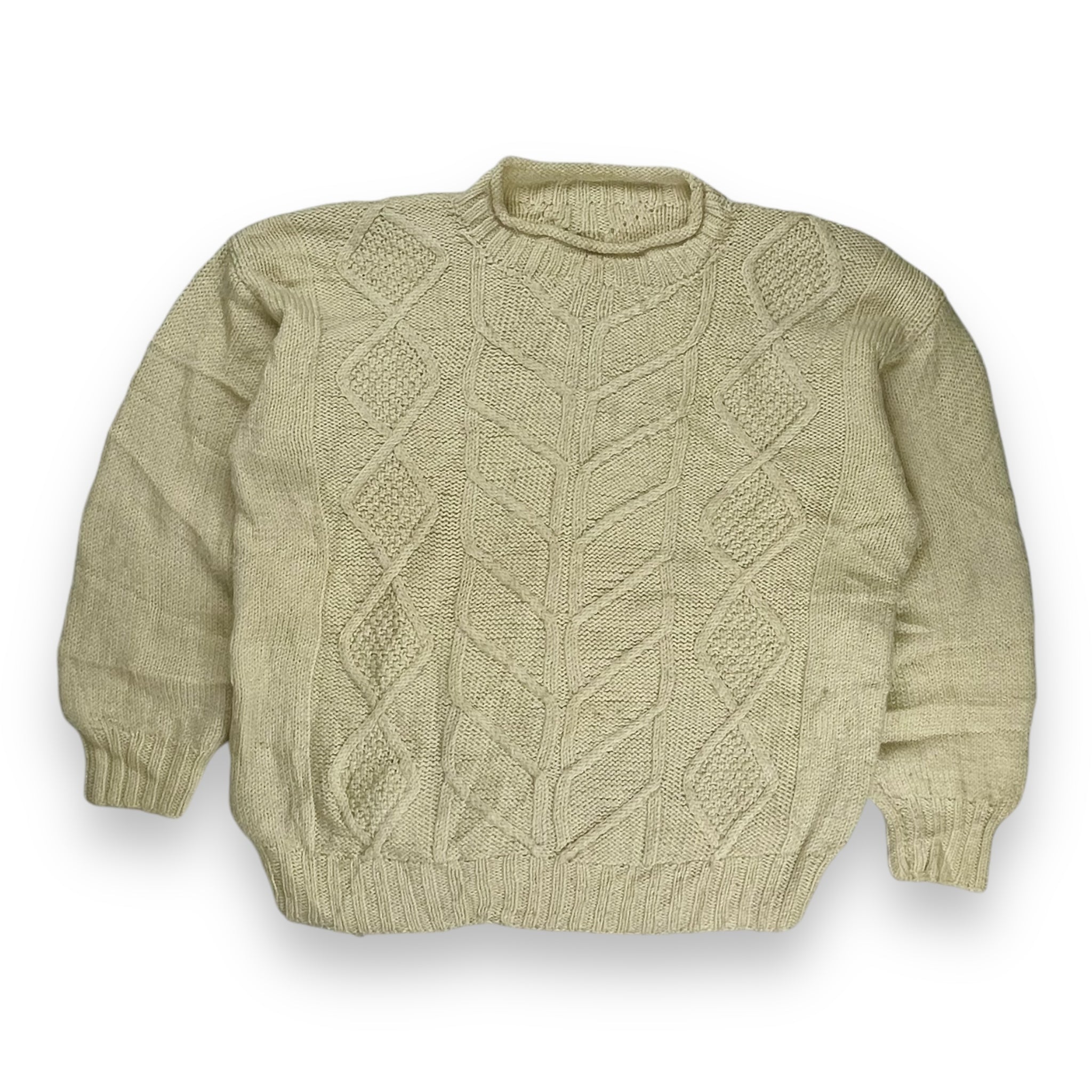 Vintage Aran Knitted Sweater