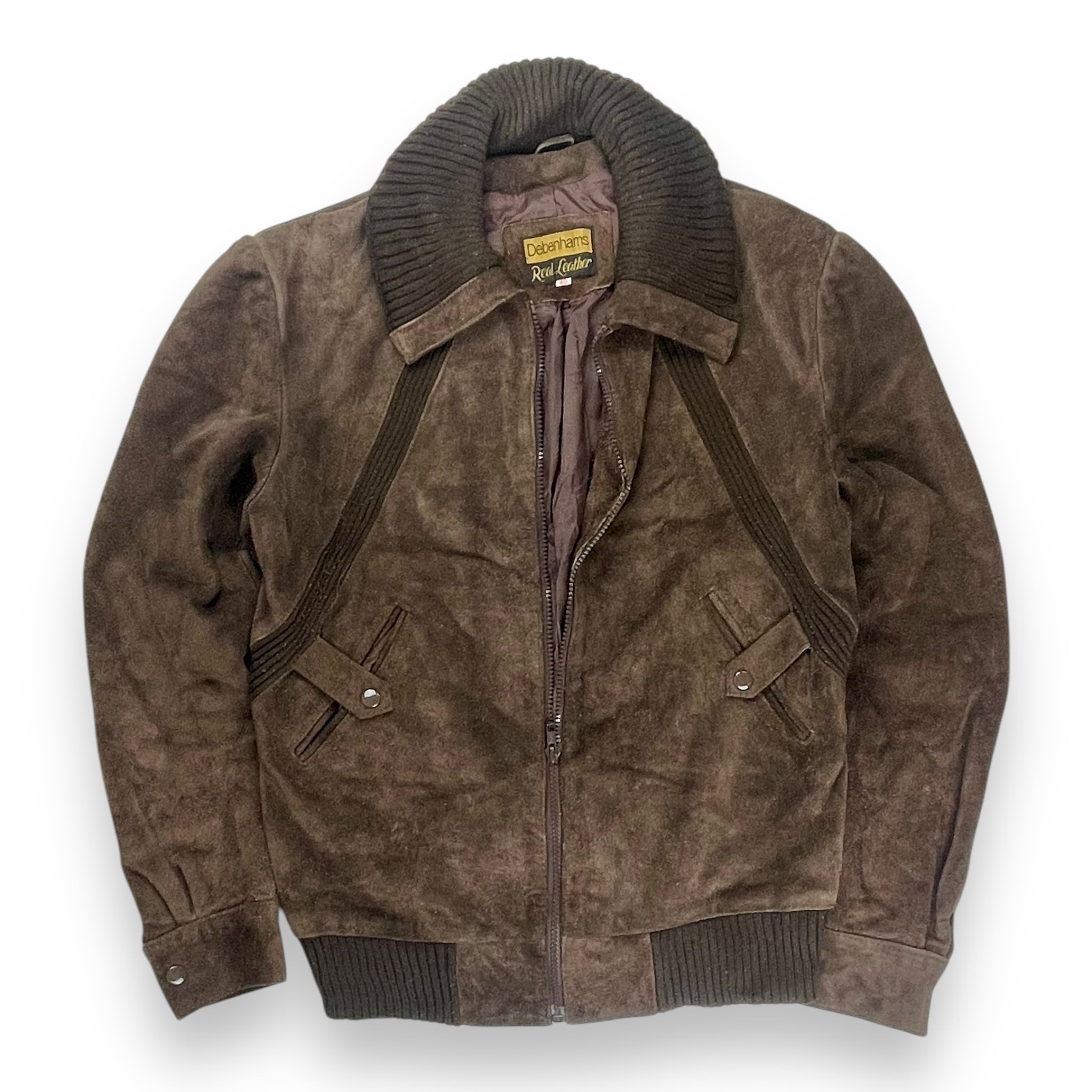 Vintage Suede Leather Jacket