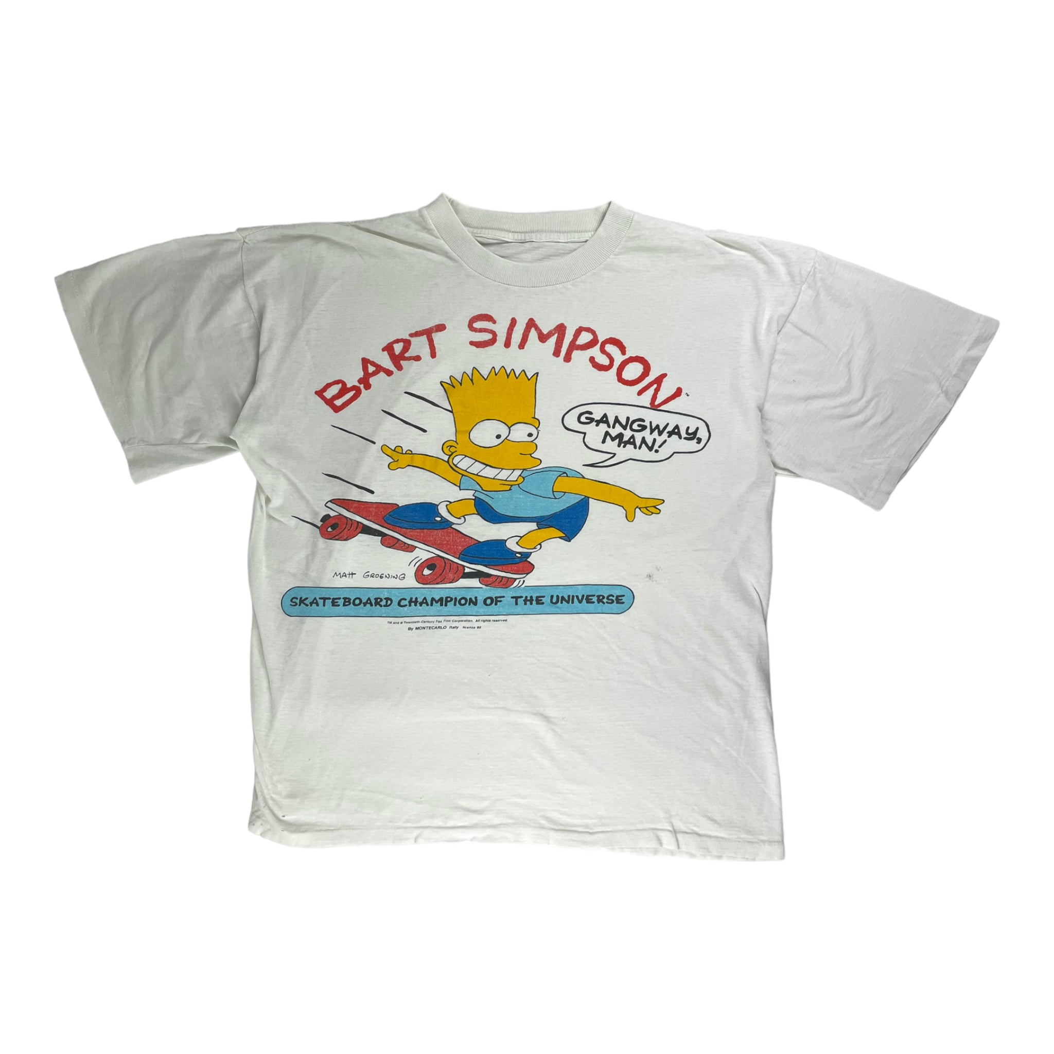 Vintage 1992 Bart Simpson T-Shirt