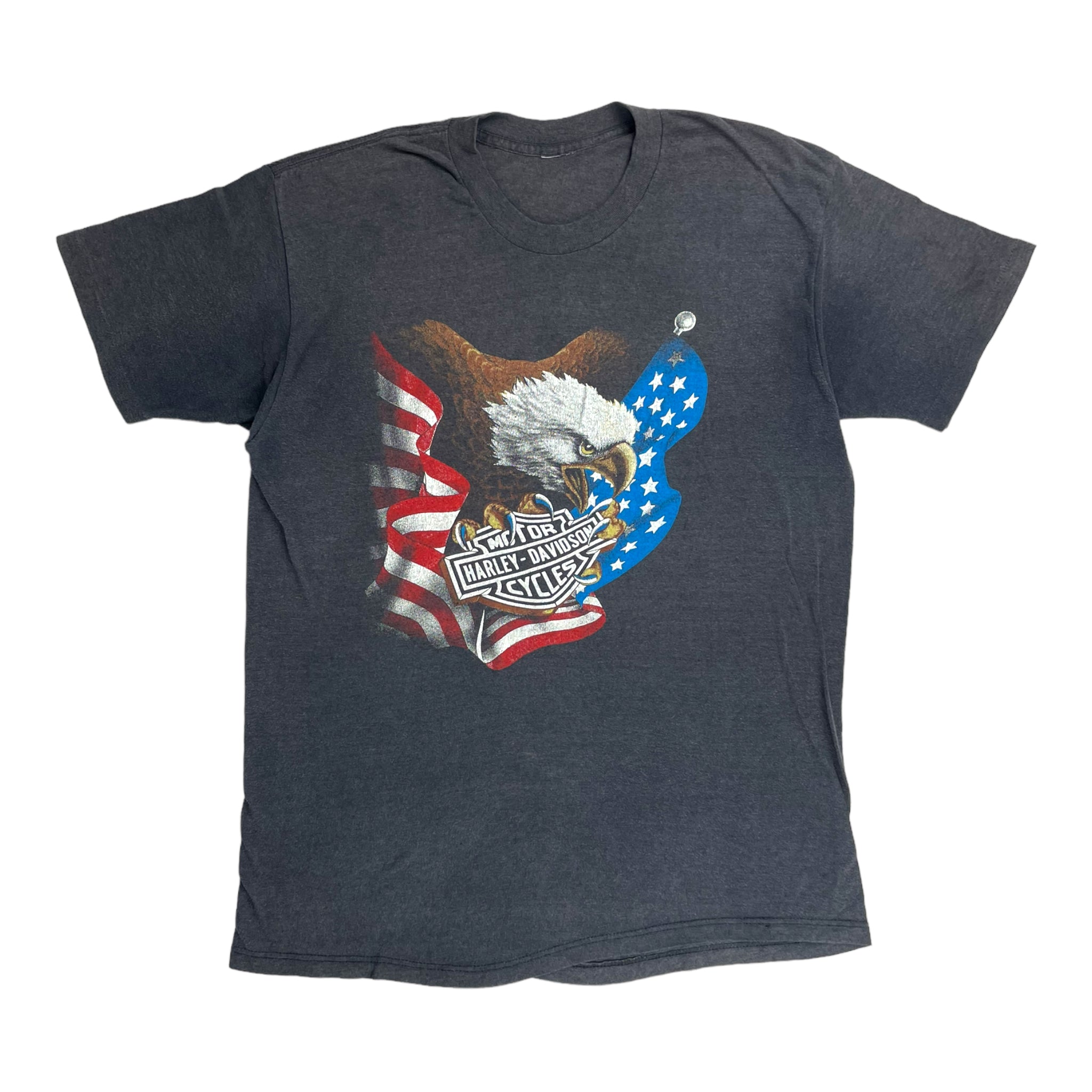 Vintage ’80s, Harley Davidson 3D T-Shirt