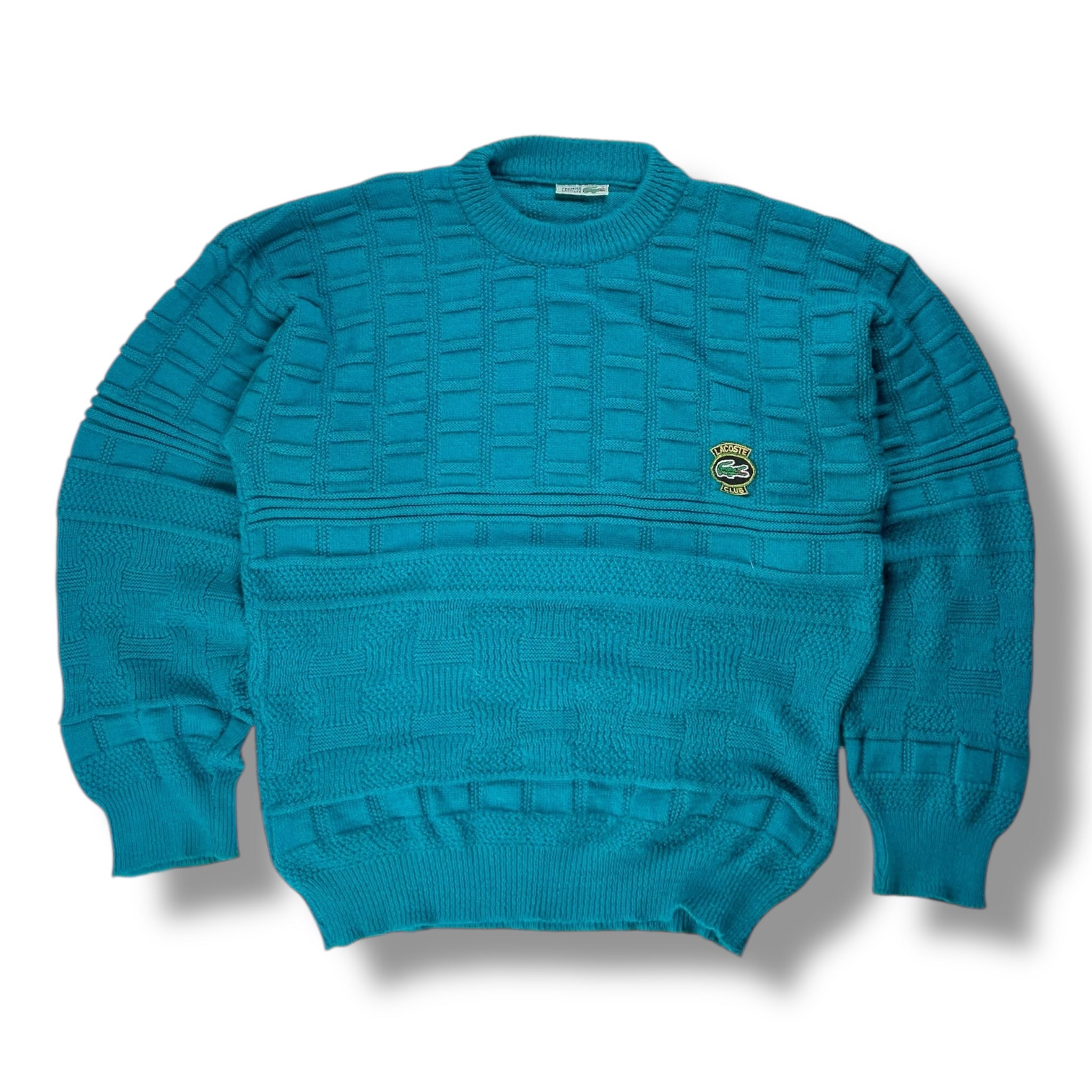 Vintage 80s Lacoste Round-neck Knit