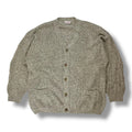 Vintage Cable Knit Placket Cardigan