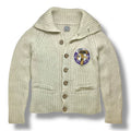 Vintage Evisu Wool Cream Cardigan