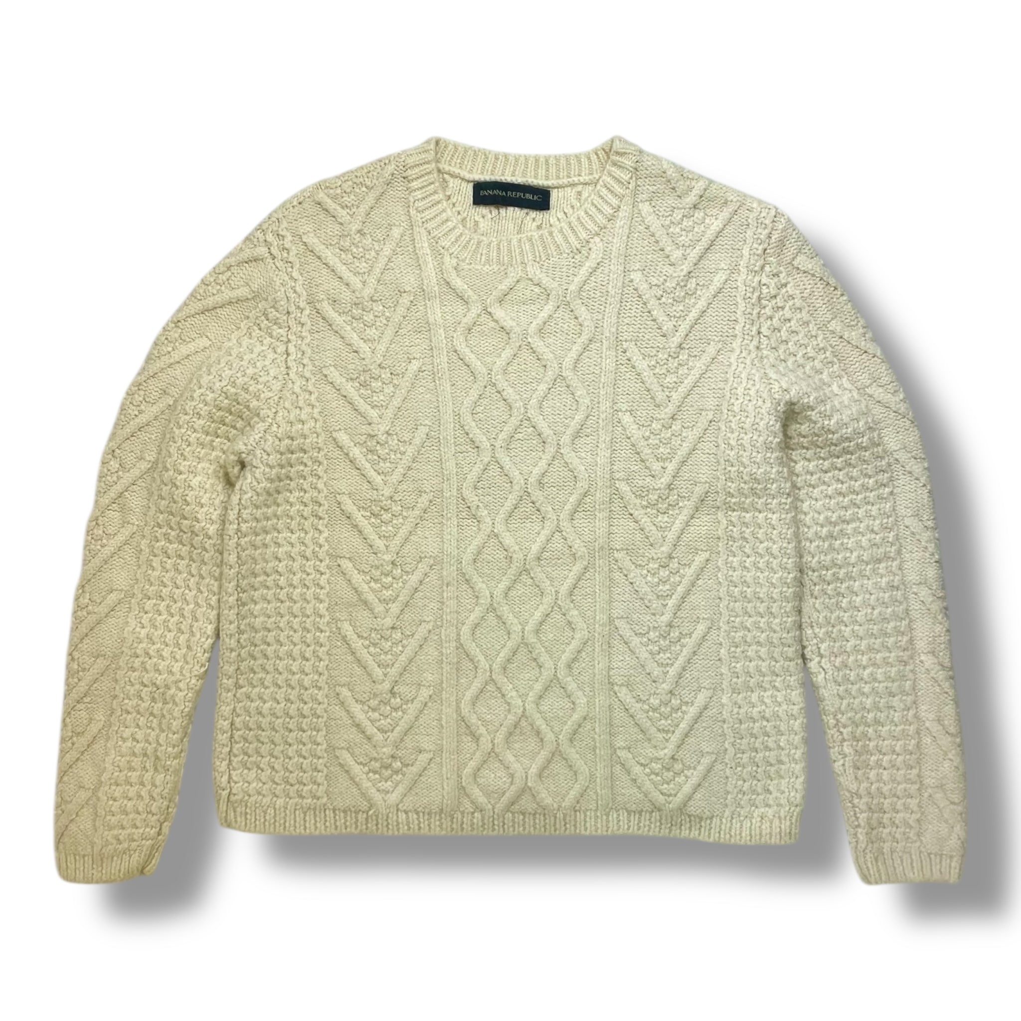 Vintage Aran Knitted Sweater