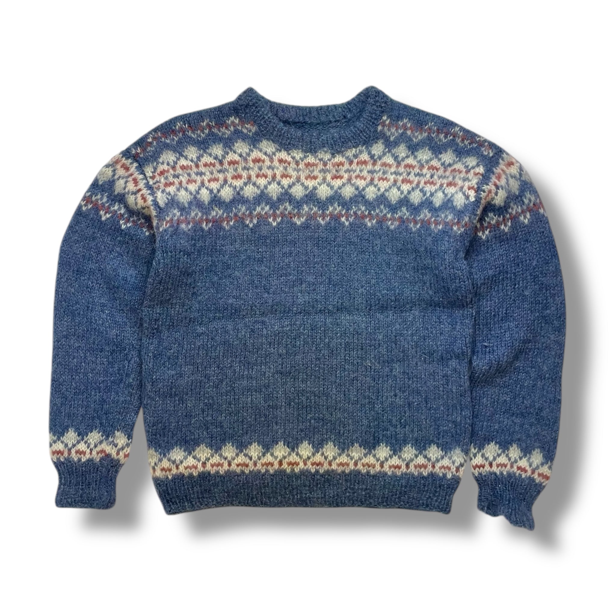 Vintage Hand-knitted Fair Isle Knit