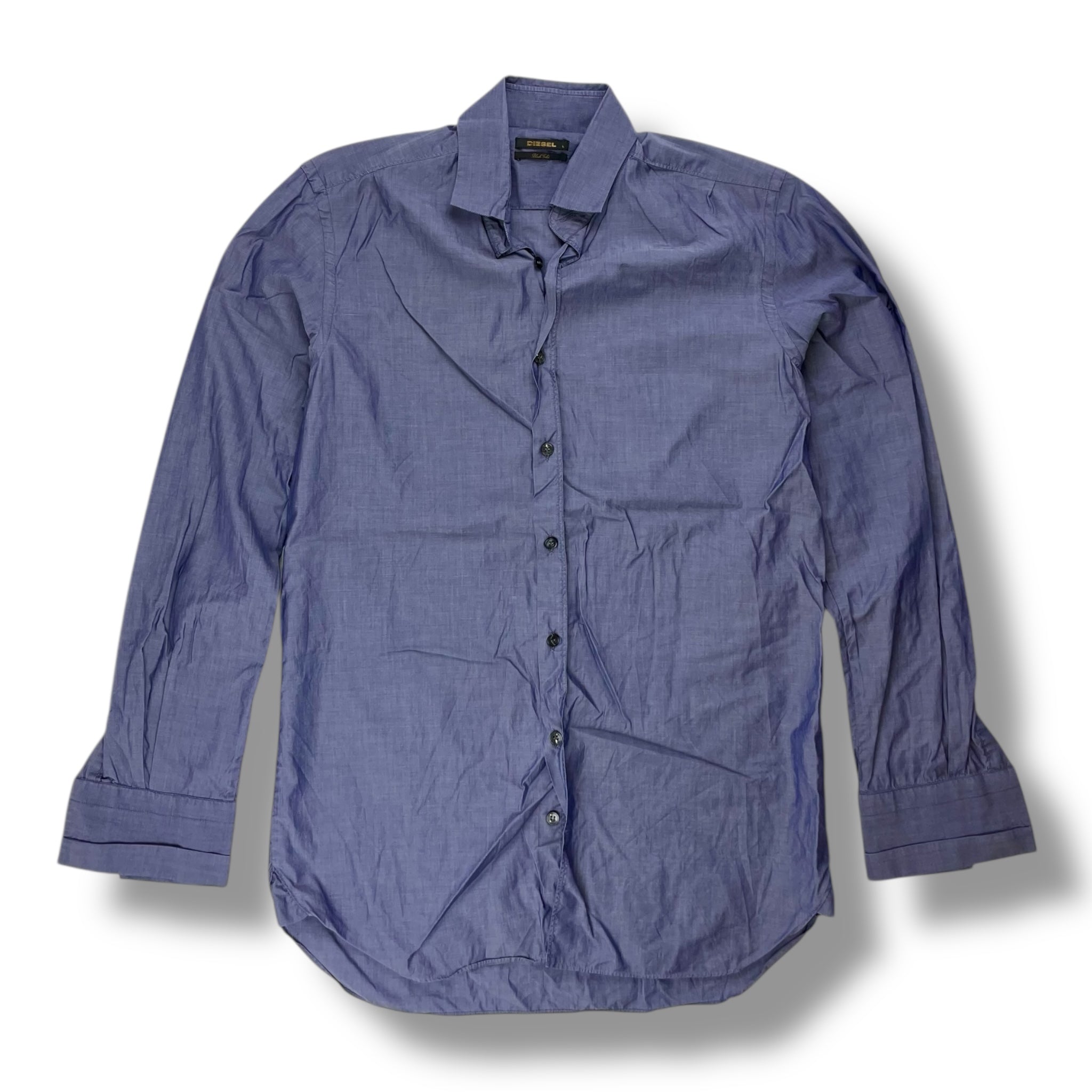 Vintage Diesel Blue Long Sleeved Shirt