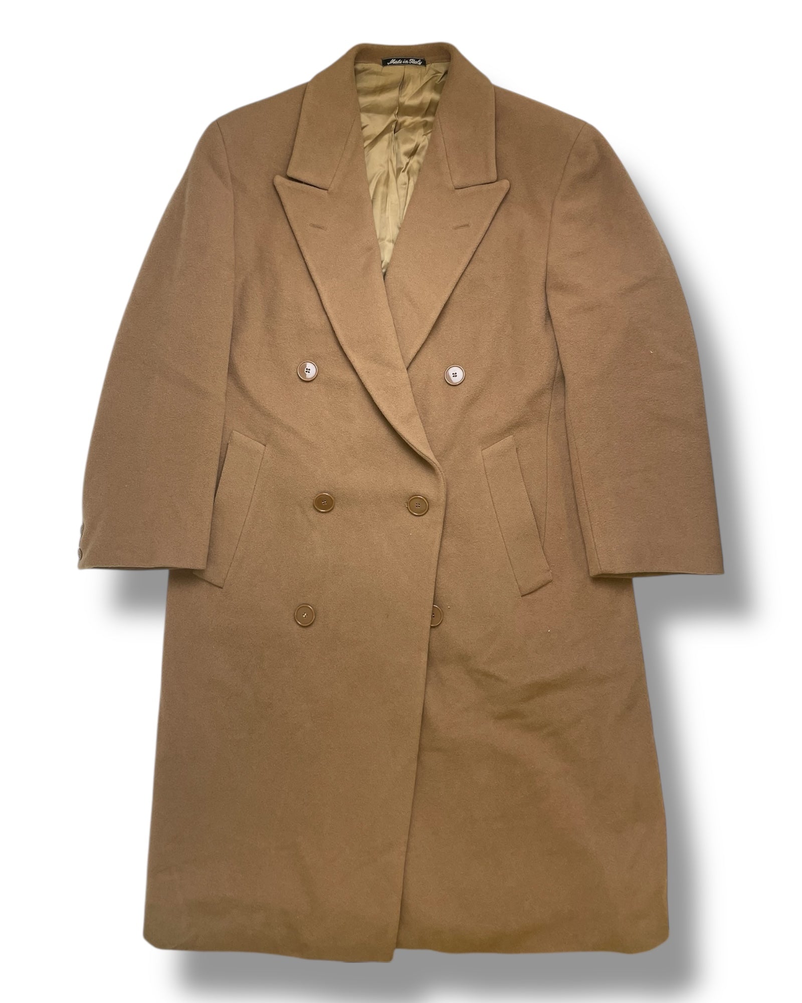 Vintage Wool-Cashmere Emporio Armani Overcoat