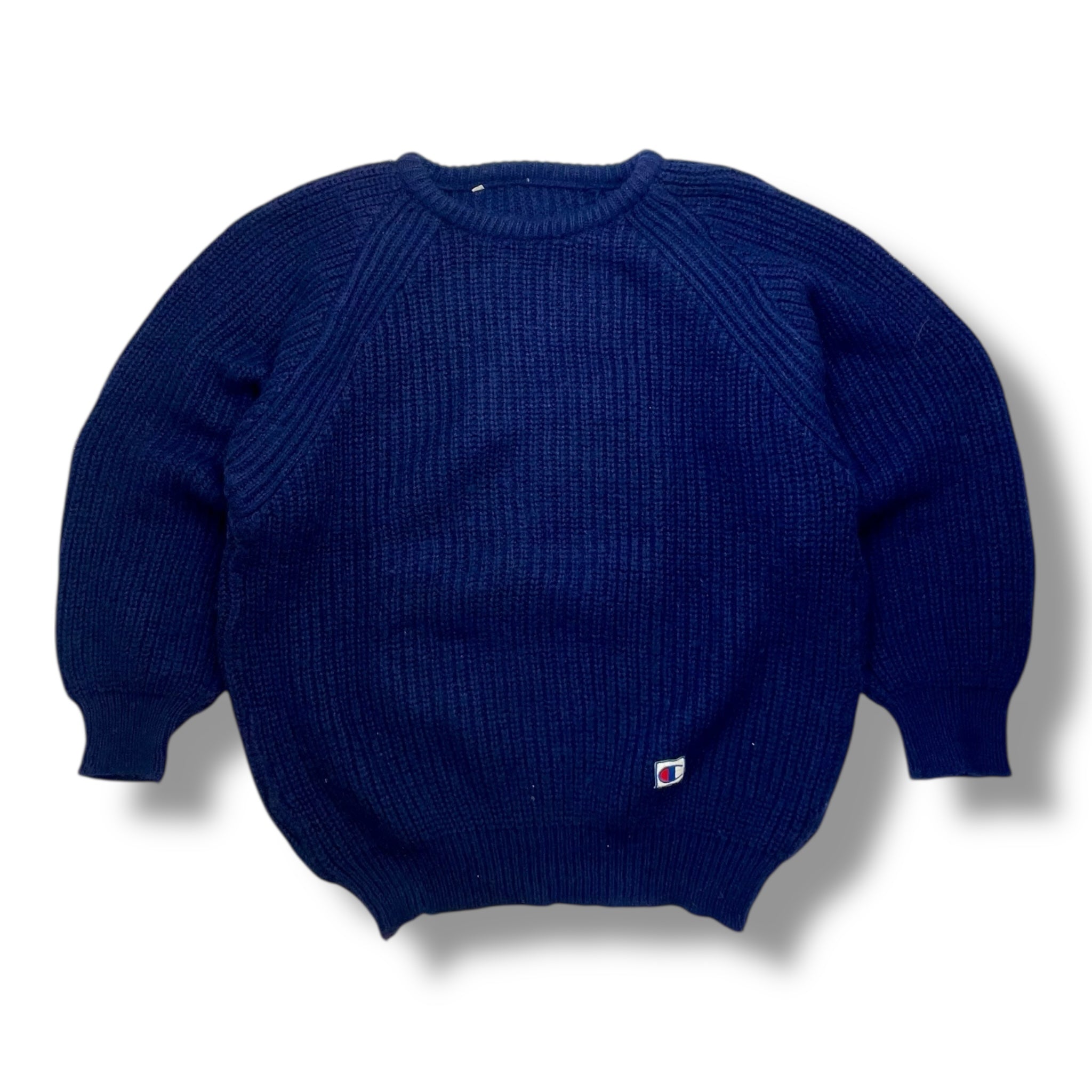 Vintage 80s Champion Roundneck Knit Jumper