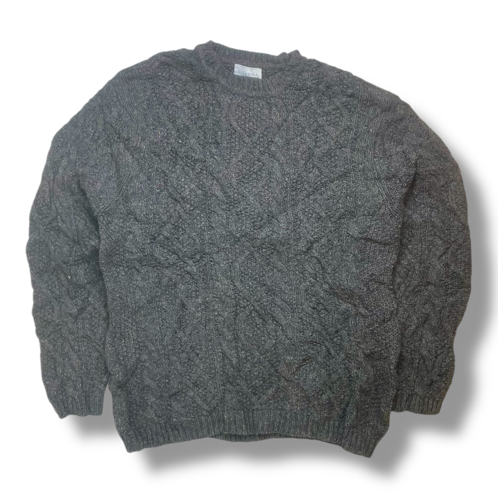 Vintage Aran Knit Sweater
