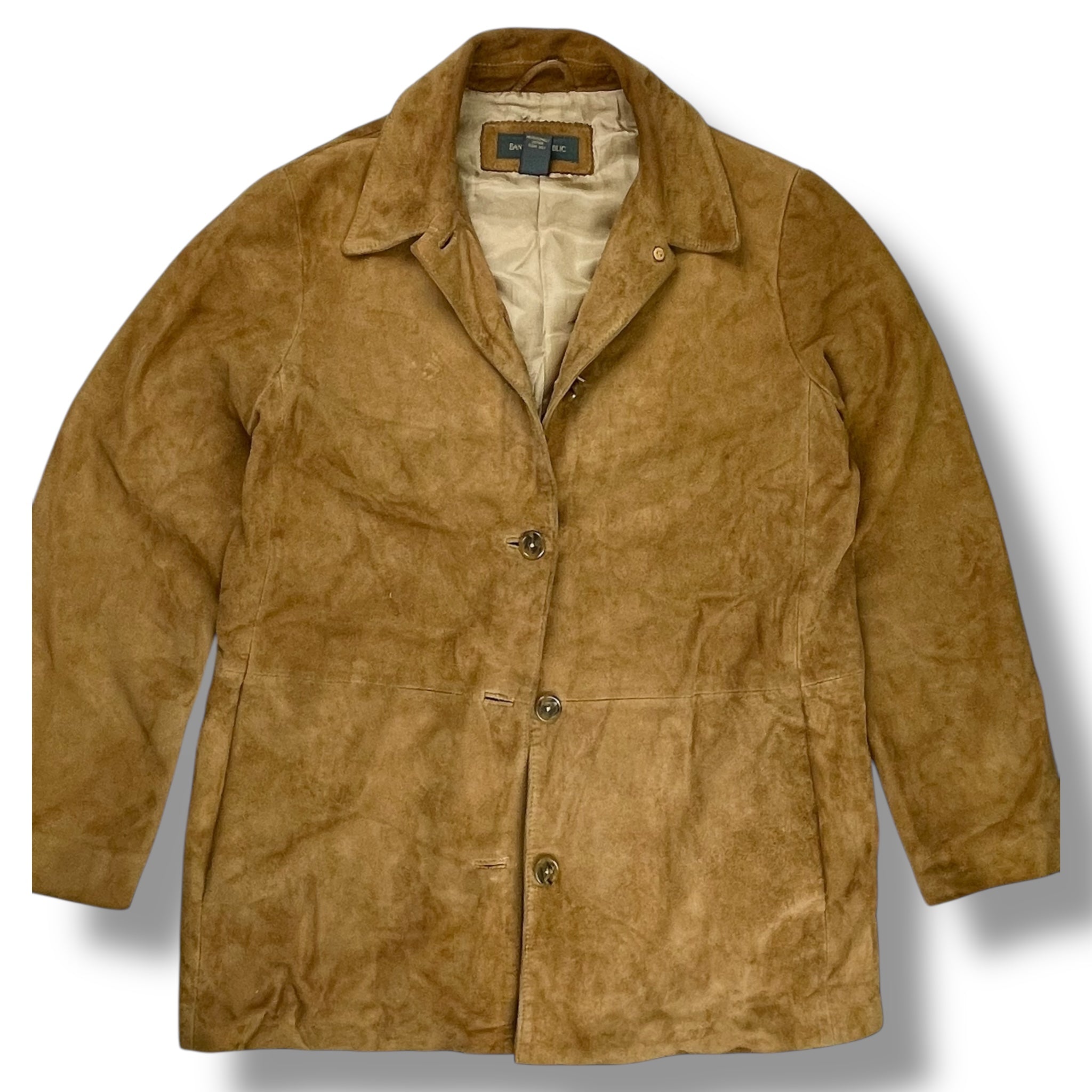 Vintage Suede Leather Jacket