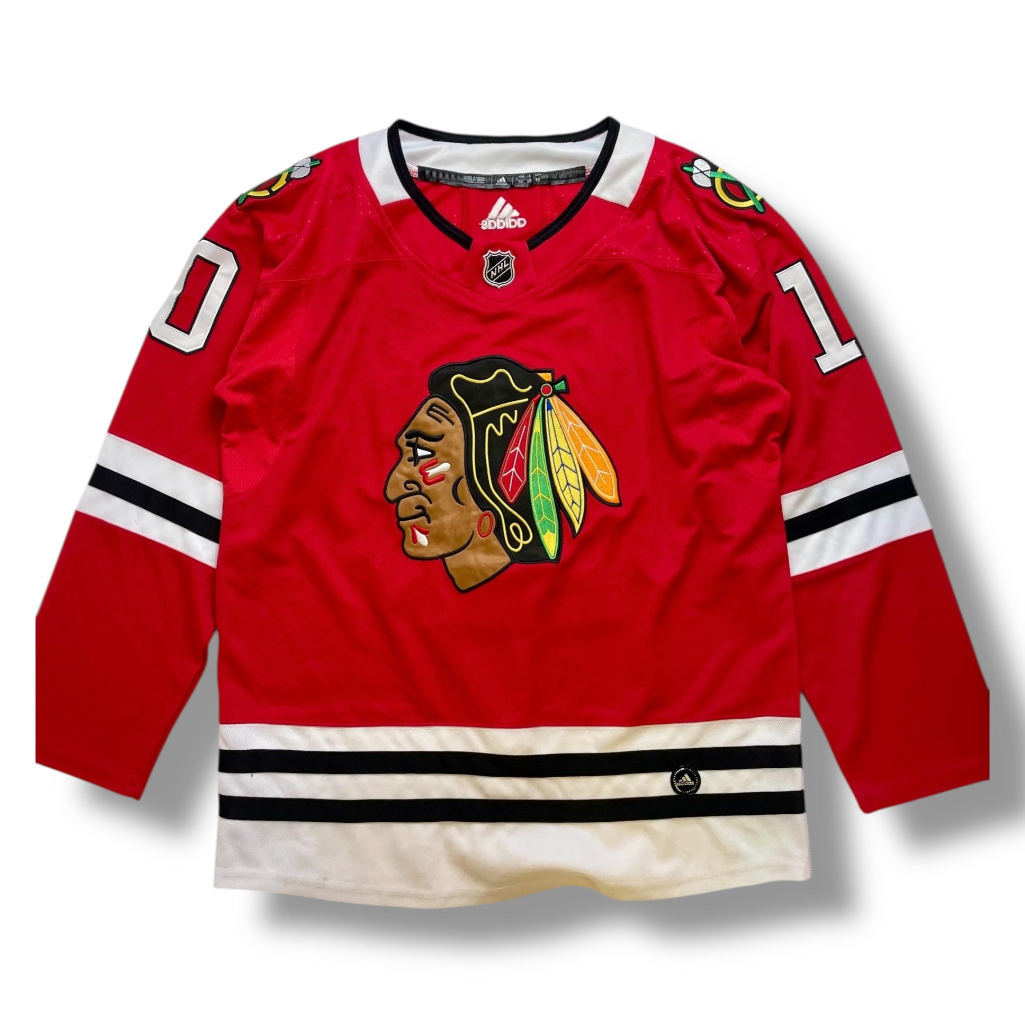 Vintage Adidas Chicago Blackhawks #10 Home Jersey