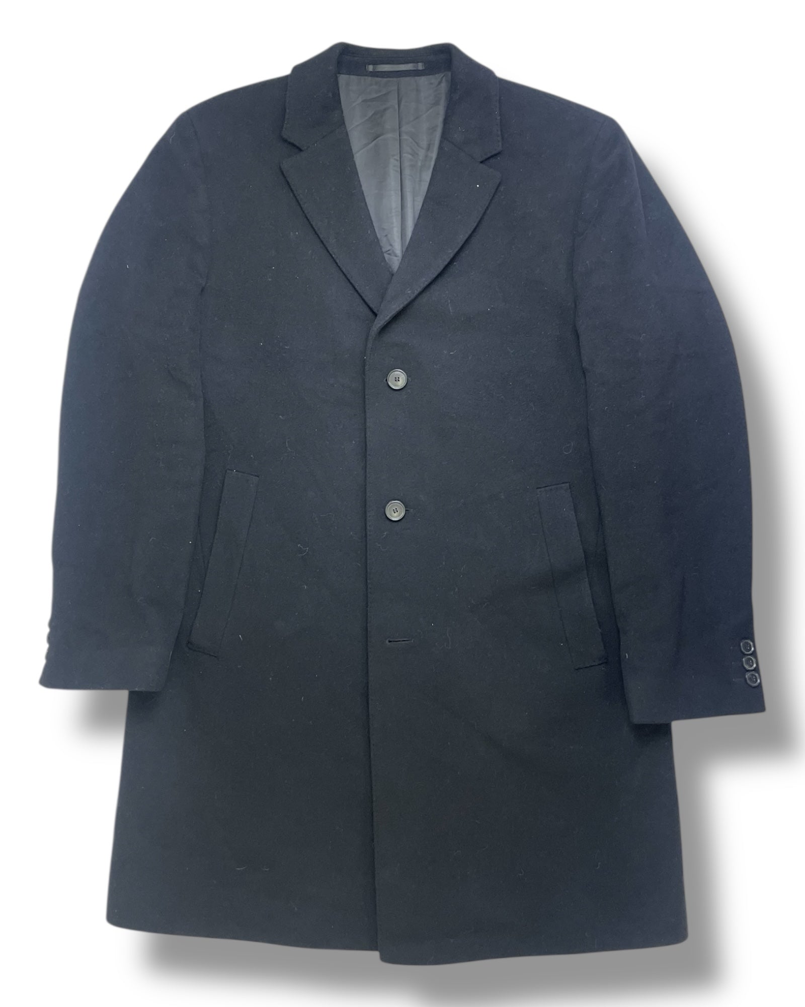 Vintage Wool-Cashmere Boss Overcoat