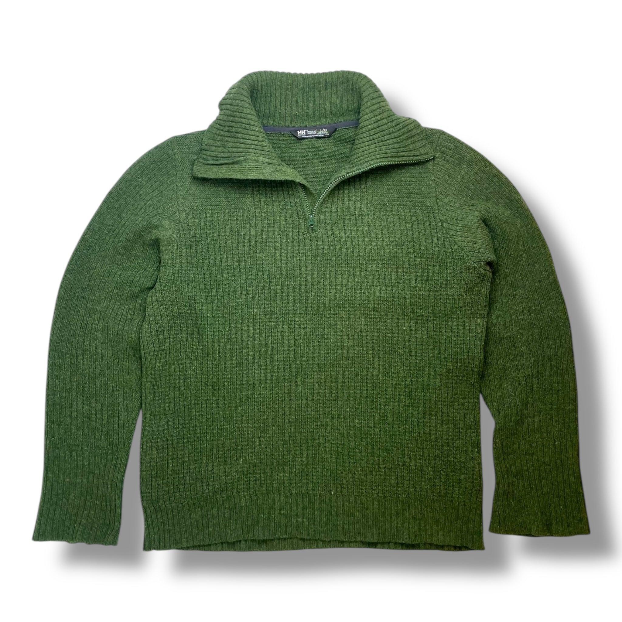 Vintage Helly-Hansen Half-zip Knit Sweater