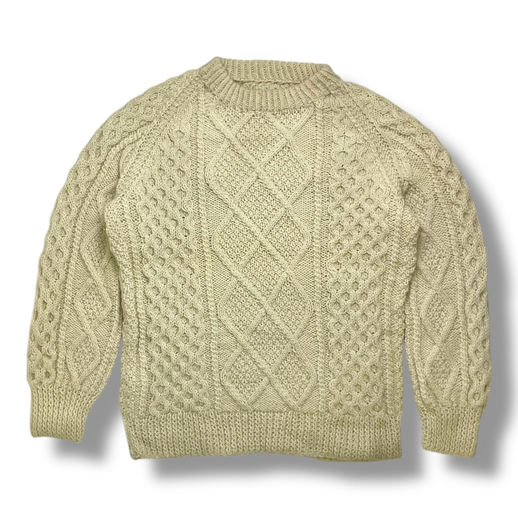 Vintage Aran Knitted Sweater