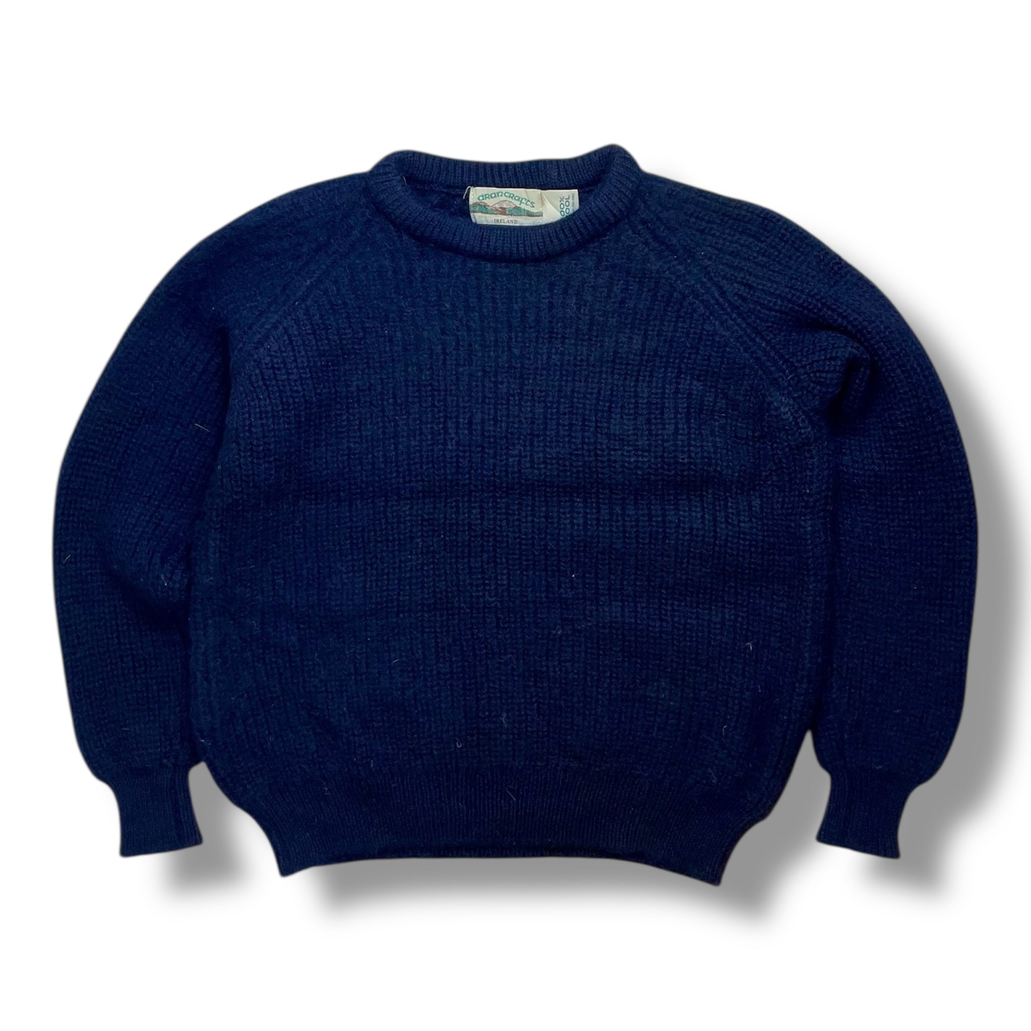 Vintage 80s Wool Roundneck Knit