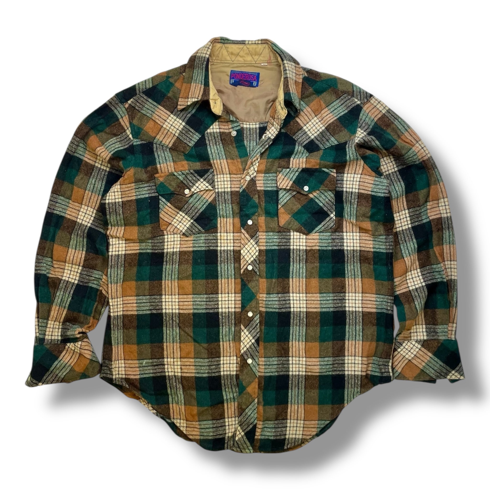 Vintage Wool Flannel Shirt